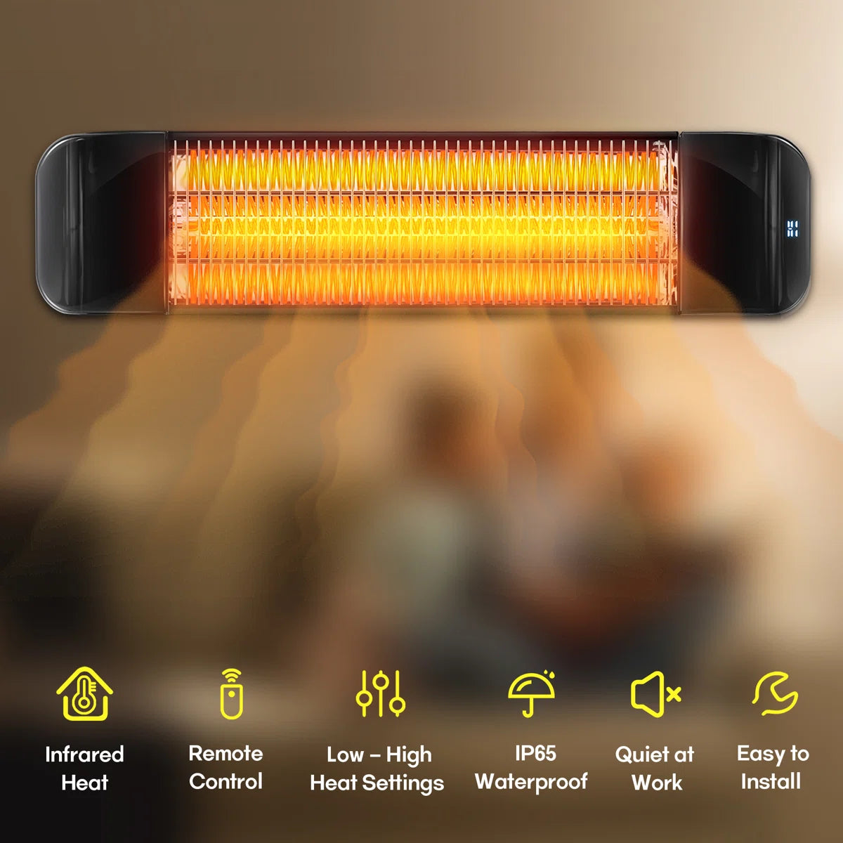 Electric Ceiling Mounted Patio Heater