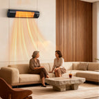 Electric Ceiling Mounted Patio Heater Max To 1500 Watt Heater