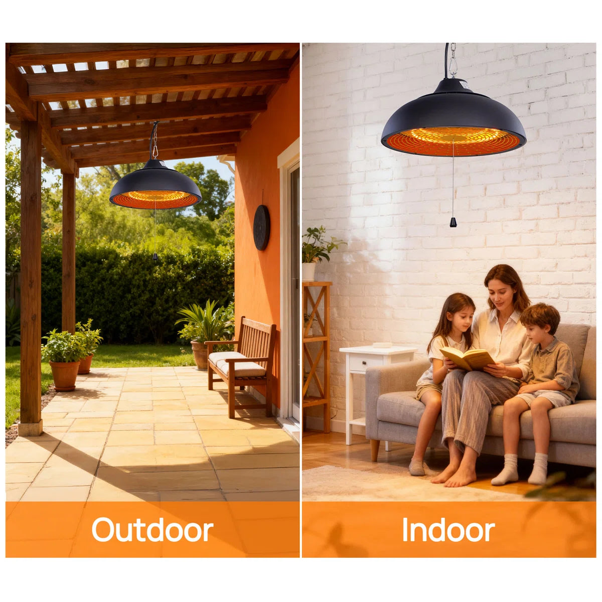 Electric Hanging Patio Heater