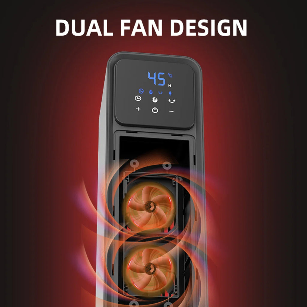 Electric Safe Ceramic Heater For Quick Heating With Remote Control