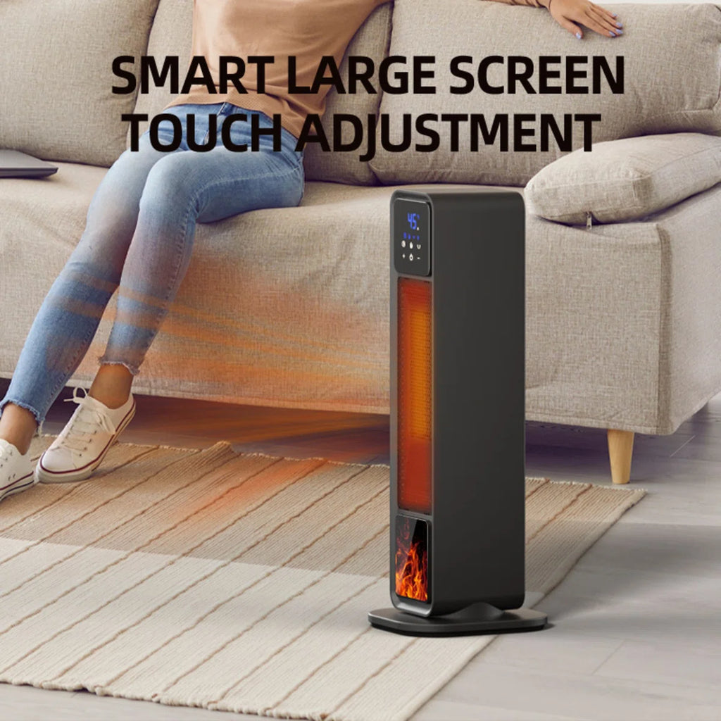 Electric Safe Ceramic Heater For Quick Heating With Remote Control