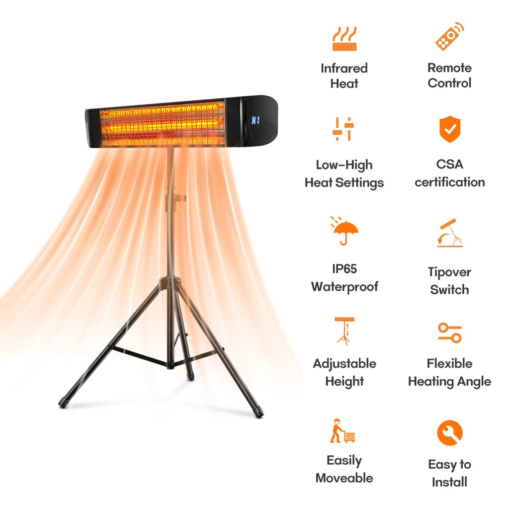 Electric Standing Patio Heater