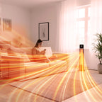 Premium Freestanding Tower Heater With Tip Over Switch Overheat Protection Heater