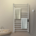 Wall Mount Heated Towel Electric Towel Warmer 12 Bars AH704-S