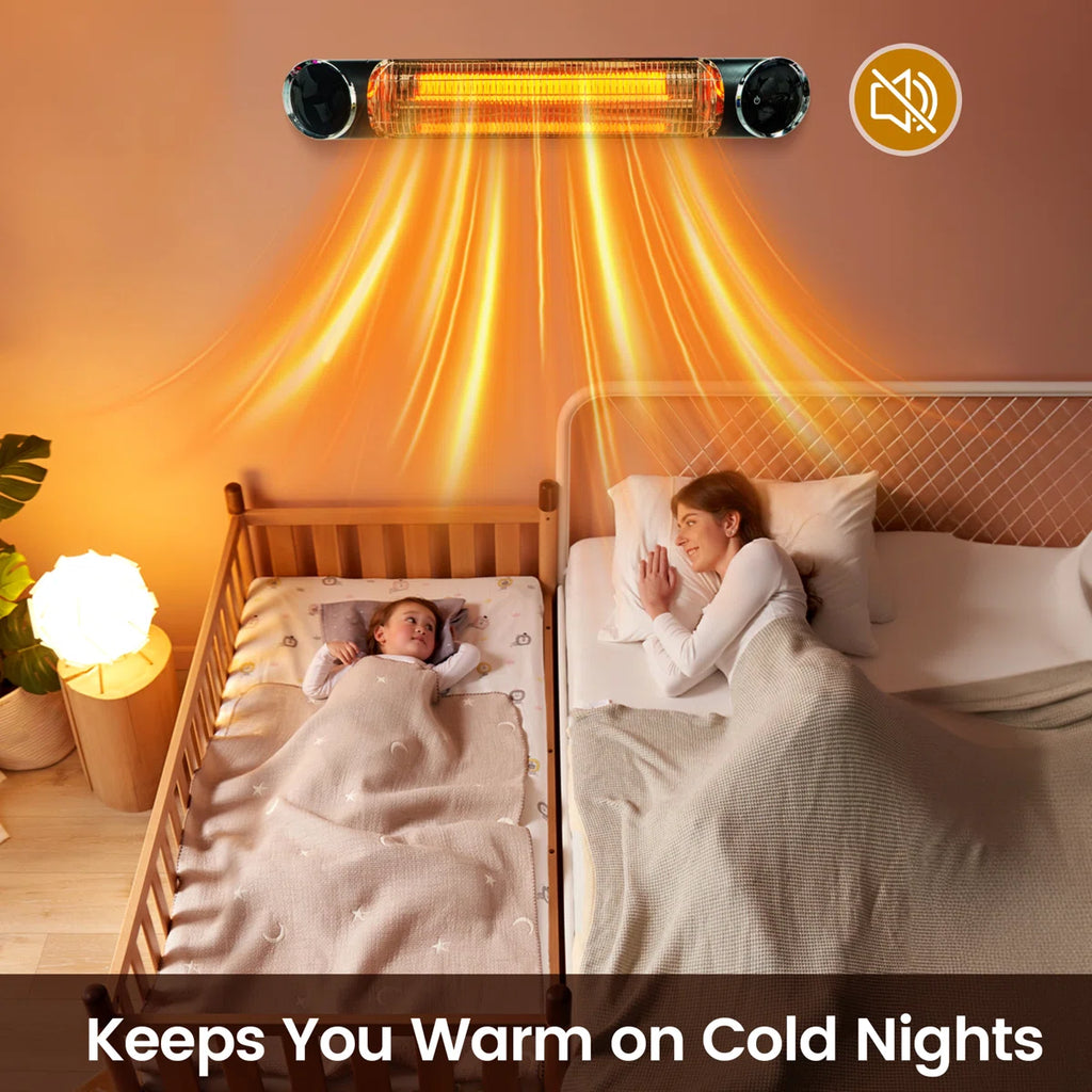 Wall Mounted Patio Heater Electric Infrared Outdoor Heater