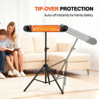Wall Mounted Patio Heater Electric Infrared Outdoor Heater