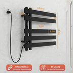 Wall Mounted Towel Warmer Rail Fast Heated Towel Warmer Rack AH1002